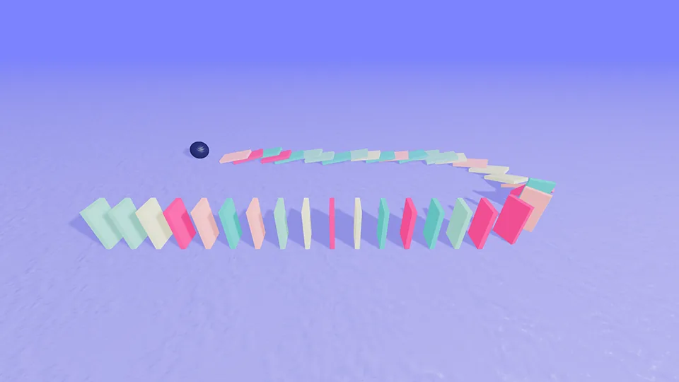 R3f Cannon Dominos