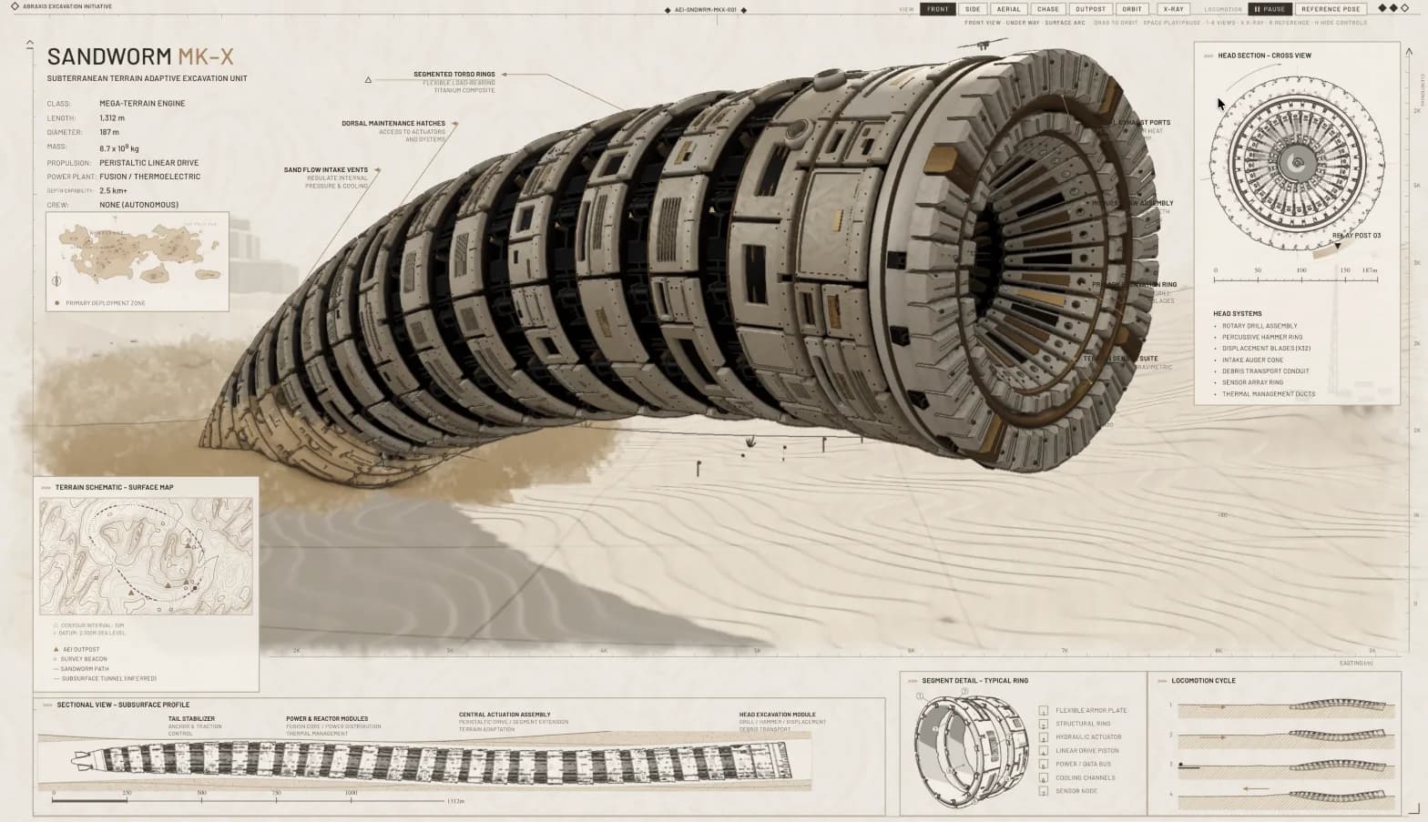 Dune Sandworm