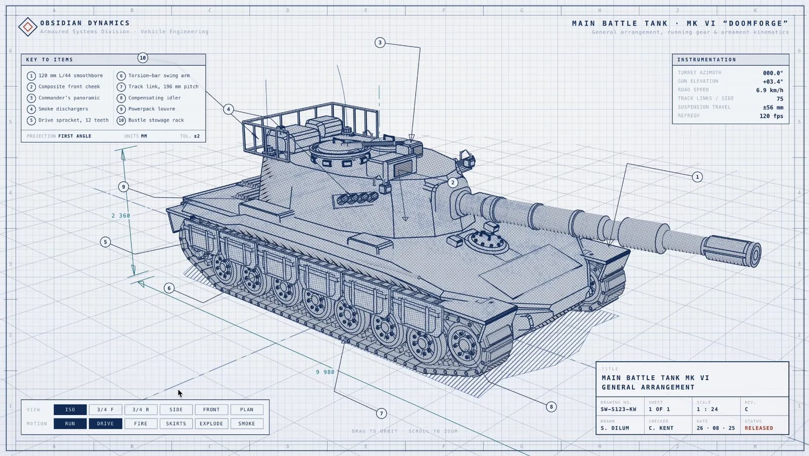 Tank Schematics